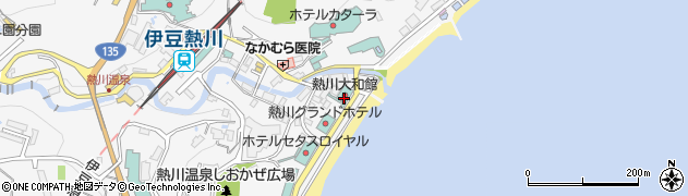 熱川大和館周辺の地図