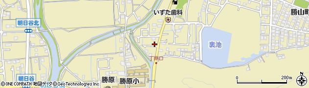 兵庫県姫路市勝原区周辺の地図