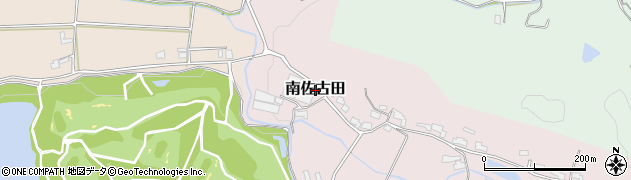 岡山県赤磐市南佐古田周辺の地図