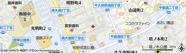 ビレッジハウス豊川　東三河集中管理事務所周辺の地図