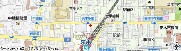 英会話プライベートＧＬＳ茨木校周辺の地図