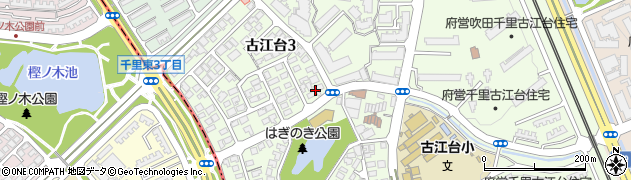 Anri 北千里店周辺の地図