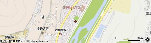 兵庫県姫路市広畑区西夢前台周辺の地図