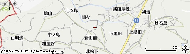 愛知県豊橋市石巻本町細々周辺の地図