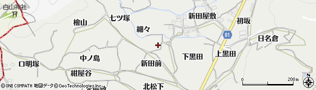 愛知県豊橋市石巻本町（細々）周辺の地図