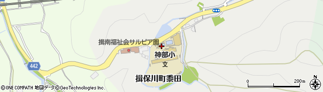 兵庫県たつの市揖保川町黍田434周辺の地図