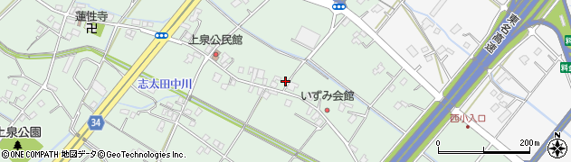 静岡県焼津市上泉1515周辺の地図