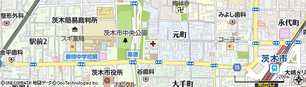 茨木診療所指定居宅介護支援事業所周辺の地図