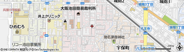 藤田宜紀建築設計事務所周辺の地図