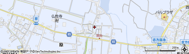 兵庫県加古川市志方町原60周辺の地図