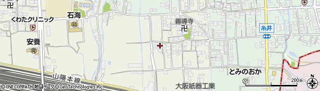 兵庫県太子町（揖保郡）竹広周辺の地図