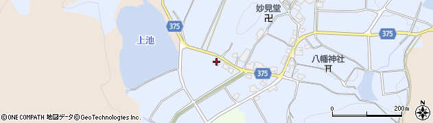 兵庫県加古川市平荘町磐876周辺の地図