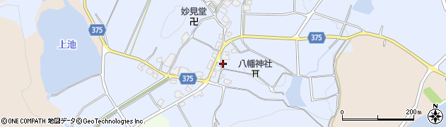 兵庫県加古川市平荘町磐1046周辺の地図