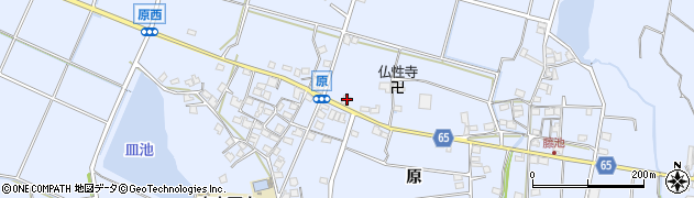 兵庫県加古川市志方町原329周辺の地図