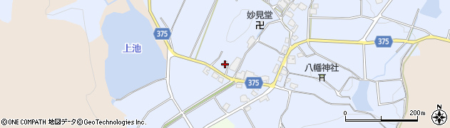兵庫県加古川市平荘町磐852周辺の地図