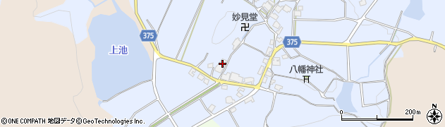 兵庫県加古川市平荘町磐1364周辺の地図