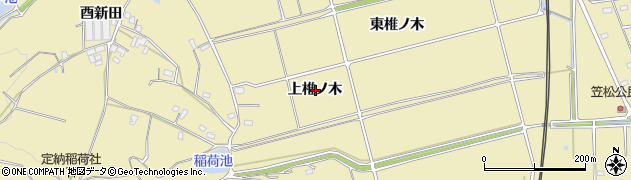 愛知県知多郡武豊町冨貴上椎ノ木周辺の地図