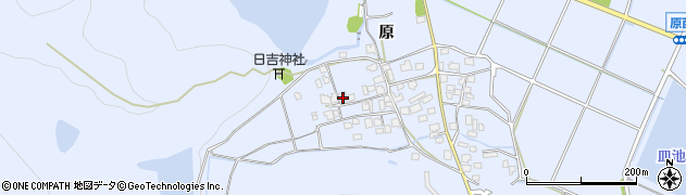 兵庫県加古川市志方町原1032周辺の地図