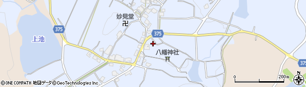 兵庫県加古川市平荘町磐1047周辺の地図