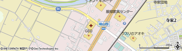 プロサイト　鈴鹿磯山店周辺の地図