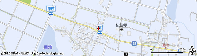 兵庫県加古川市志方町原332周辺の地図