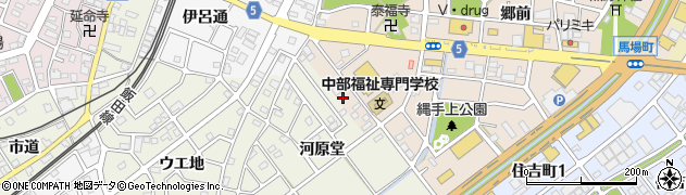 愛知県豊川市馬場町上石畑34周辺の地図