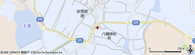 兵庫県加古川市平荘町磐1045周辺の地図