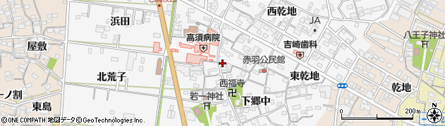 愛知県西尾市一色町赤羽上郷中139周辺の地図