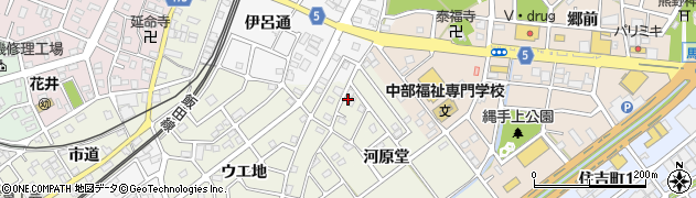 愛知県豊川市古宿町ウエ地102周辺の地図