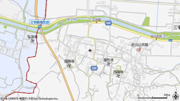 〒510-0265 三重県鈴鹿市三宅町の地図