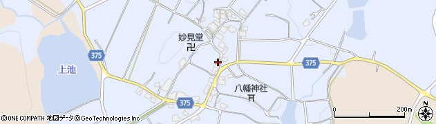 兵庫県加古川市平荘町磐1024周辺の地図