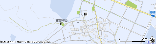 兵庫県加古川市志方町原1044周辺の地図