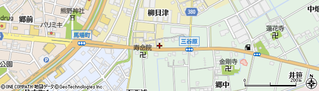 愛知県豊川市牧野町柳貝津7周辺の地図