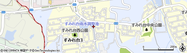 兵庫県西宮市すみれ台周辺の地図