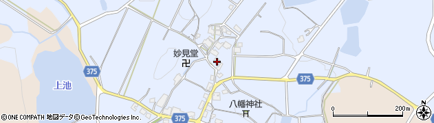 兵庫県加古川市平荘町磐1041周辺の地図