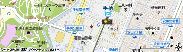 兵庫県姫路市東延末周辺の地図