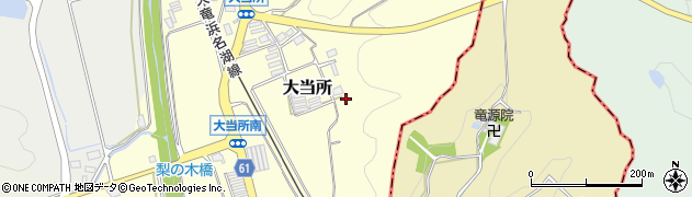 静岡県磐田市大当所55周辺の地図