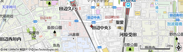 京都銀行三山木支店周辺の地図