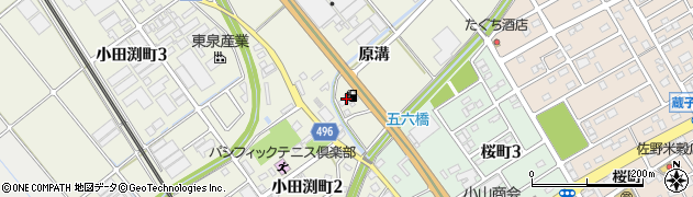 愛知県豊川市白鳥町原溝91周辺の地図