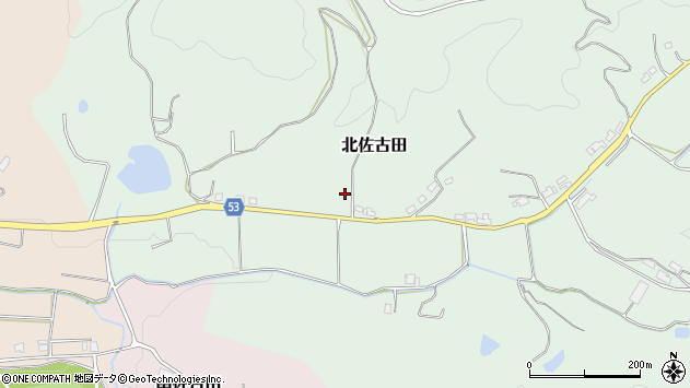 〒701-2211 岡山県赤磐市北佐古田の地図