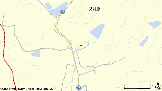 〒709-0521 岡山県和気郡和気町父井原の地図