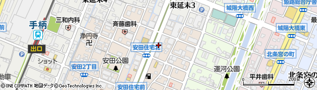 オリックスレンタカー姫路店周辺の地図