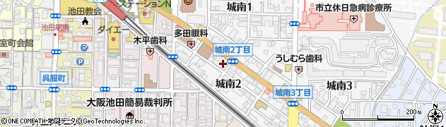 池田泉州銀行池田営業部 ＡＴＭ周辺の地図