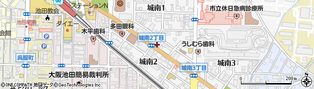 池田ゆるみ整体院周辺の地図