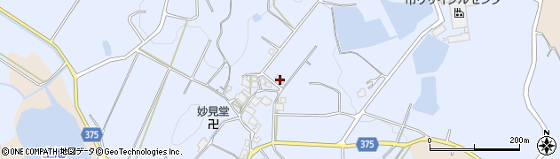 兵庫県加古川市平荘町磐1554周辺の地図