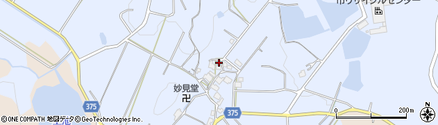 兵庫県加古川市平荘町磐1092周辺の地図