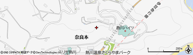 静岡県東伊豆町（賀茂郡）奈良本周辺の地図