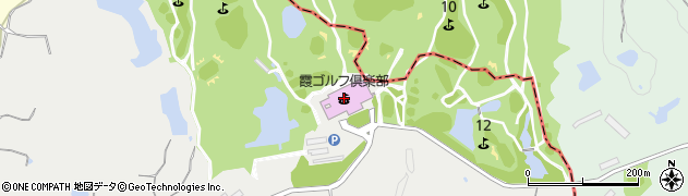 霞ゴルフ倶楽部周辺の地図