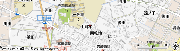 愛知県西尾市一色町赤羽上郷中48周辺の地図