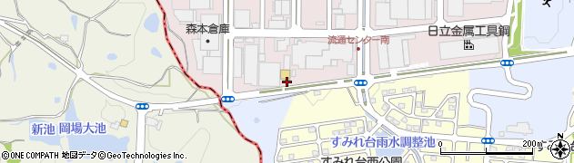 ネッツトヨタ神戸　ネッツテラス流通周辺の地図